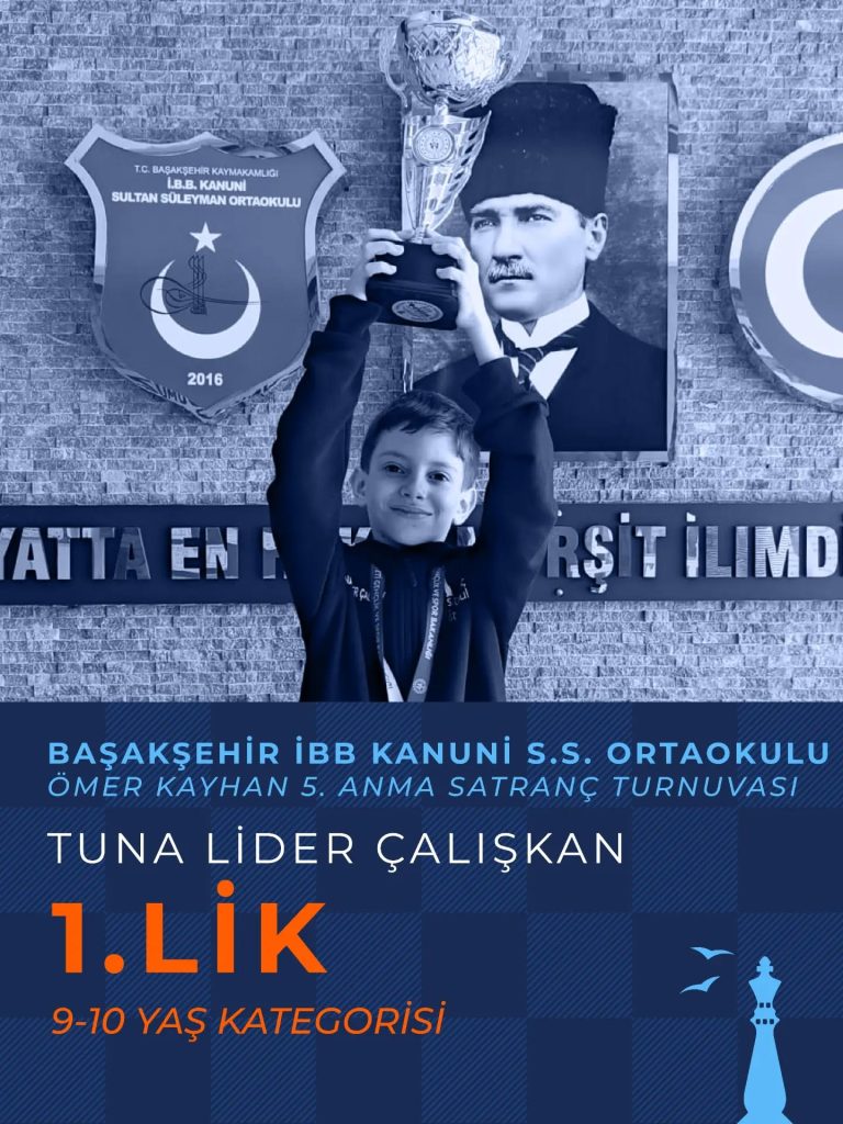 Ömer Kayhan 5. Anma Satranç Turnuvası’nda Tuna Lider Çalışkan ve Selen Ada’dan Çifte Birincilik