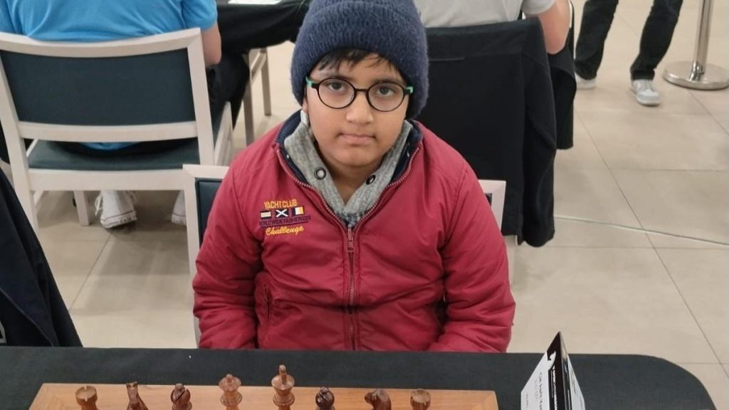 Aarit Kapil, 10 yaşındaki Hintli satranç sporcusu
