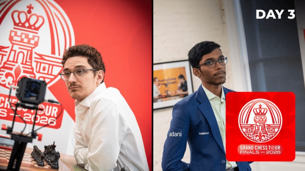 2026 Grand Chess Tour Finalleri finalinde karsilasacak Fabiano Caruana ve Praggnanandhaa Rameshbabu