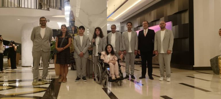 Engelliler Satranç Olimpiyatı’ndaki milli takımımız Semerkant Başkonsolosu ile buluştu