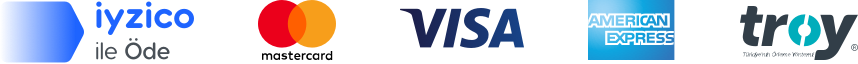 iyzico ile öde — Visa, MasterCard